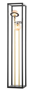 Jupiter PLANET 1910 arany-fekete állólámpa, 2×G9, 150 cm small 2