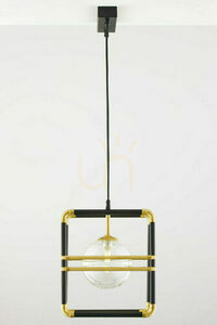 Jupiter FIORI arany/fekete függőlámpa, 2×G9, 14 W, 51 cm, 2029 small 1