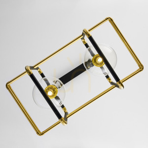 Jupiter FIORI arany/fekete függőlámpa, 2×G9, 14 W, 51 cm, 2029 small 12