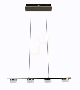 Aviano CASSIS 4 fényforrásos függeszték, fekete króm LED 7066-502 small 2