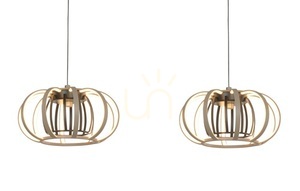 Aviano SALO 7033-413 kasmír-fekete LED függőlámpa 55 W 6200 lm 3000 K 130 cm small 3