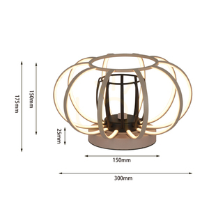 Aviano SALO 8033-113 kasmír-fekete LED állólámpa, 18 W small 5