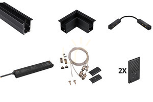 Set L LUNA-MAG mágneses függőfény fekete small 0