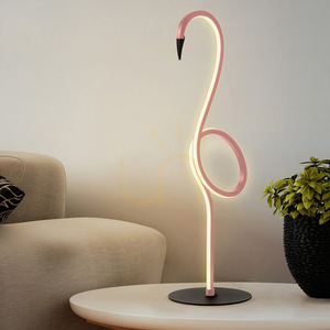 Flamingo LED asztali lámpa - rózsaszín Elstead small 4