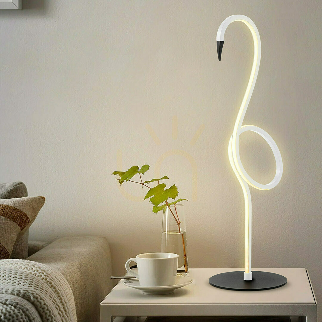 Előadás Flamingo LED asztali lámpa - Fehér Elstead Flamingo LED asztali lámpa - Fehér Elstead