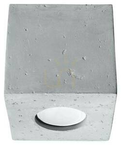 Szürke beton mennyezeti lámpa Sollux QUAD SL.0489 1×GU10 max. 40 W 10 cm small 2