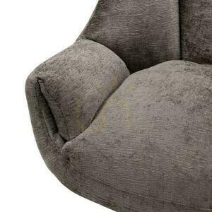 LUPIN Taupe forgószék krómozott lábakkal small 1
