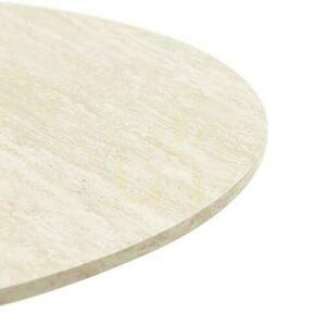 Kávéasztal 60 cm OREZ bézs színű, travertin utánzattal small 5