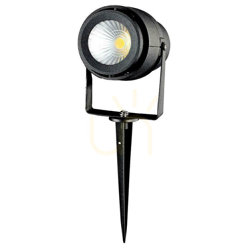 Kilátás V-TAC 12W fekete VT-857-B 3000K 880lm LED-es LED-es kerti talajvilágító lámpatest V-TAC 12W fekete VT-857-B 3000K 880lm LED-es LED-es kerti talajvilágító lámpatest