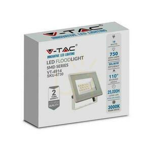 V-TAC LED projektor 10W SMD F-osztályú fehér VT-4914-W 4000K 750lm. small 3