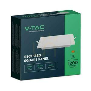 V-TAC süllyesztett downlight LED panel 12W négyzetes 170x170mm VT-61012 6500K 1200lm small 4