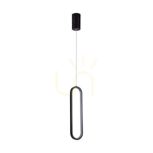 Jelölje be V-TAC 13W LED függesztett lámpatest fekete VT-7829 3000K 1500lm