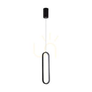 V-TAC 13W LED függesztett lámpatest fekete VT-7829 3000K 1500lm small 0