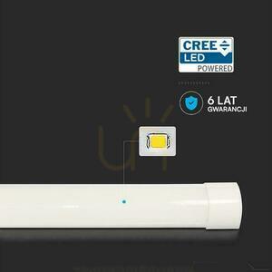 V-TAC VT-8-40 LED felületre szerelhető lineáris lámpatest 40 W 6500 K 120 cm fehér small 9