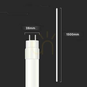 LED cső T8 V-TAC 150cm 24W G13 nano műanyag 125Lm/W VT-152-N 4000K 3000lm 3 év garancia 3 év garancia 2 LED cső T8 V-TAC 150cm 24W G13 nano műanyag 125Lm/W VT-152-N 4000K 3000lm 3 év garancia 3 év garancia small 2