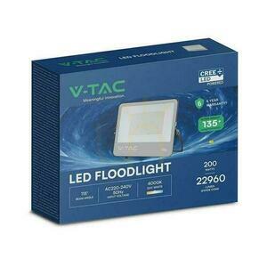 LED kivetítő V-TAC CREE CHIP 200W 135lm/W fekete ház kábel 1m IP65 VT-44201 4000K 27000lm 6 év garancia 3 LED kivetítő V-TAC CREE CHIP 200W 135lm/W fekete ház kábel 1m IP65 VT-44201 4000K 27000lm 6 év garancia small 3