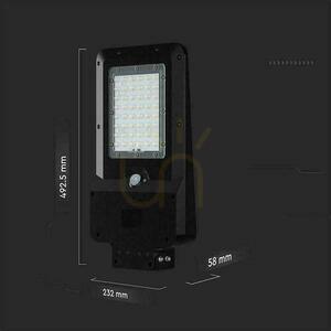 Utcai napelemes lámpatest V-TAC 20W LED fekete IP65 150Lm/W VT-ST20CCT 3000K-4000K-6000K 3000lm 3000lm small 2