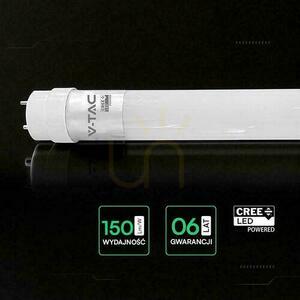 LED T8 V-TAC CREE CHIP fénycső 120cm 12W G13 150Lm/W nano műanyag VT-015 4000K 1800lm 6 év garancia 4 LED T8 V-TAC CREE CHIP fénycső 120cm 12W G13 150Lm/W nano műanyag VT-015 4000K 1800lm 6 év garancia small 4