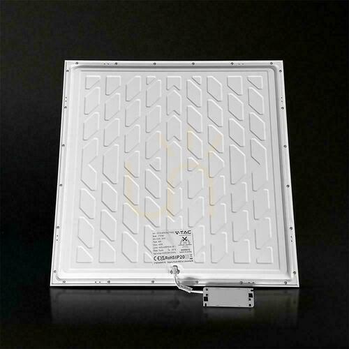 Jelölje be LED panel V-TAC 40W 600x600 háttérvilágítás 33mm 120Lm/W VT-61042 6500K 4800lm 5 év garancia 5 év garancia
