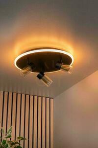 Plafonlámpa Lucide Everina fekete LED 40 cm 3 fényű, távirányítós small 5