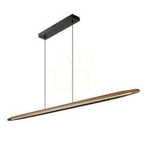 Függőlámpa Lucide LANGHOLT fa Japandi LED 28W 01402/28/72 small 8
