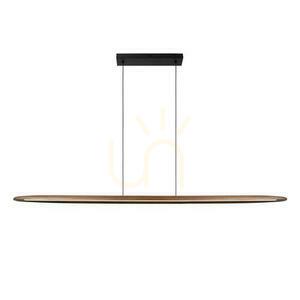 Függőlámpa Lucide LANGHOLT fa Japandi LED 28W 01402/28/72 small 0