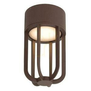 Kültéri mennyezeti lámpa Lucide WELLS barna alumínium LED 8W IP54 33807/08/97 small 2