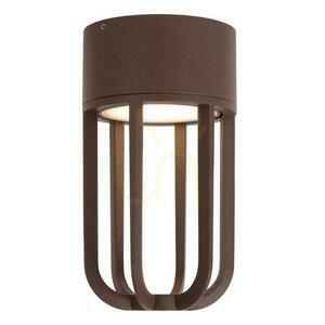 Kültéri mennyezeti lámpa Lucide WELLS barna alumínium LED 8W IP54 33807/08/97 small 0
