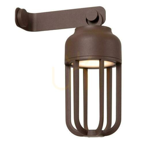 Jelölje be Lucide WELLS kültéri LED fali lámpa barna IP54 33809/05/97