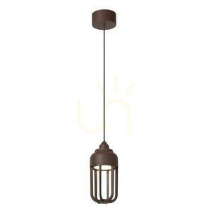 Kültéri függőlámpa Lucide WELLS barna alumínium LED 8W IP54 33810/08/97 small 0