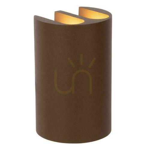 Jelölje be Kültéri fali lámpa Lucide YORK barna alumínium LED IP54 33811/04/97