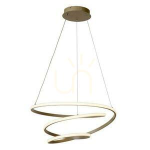 Függőlámpa Lucide Espiral barna LED dimmelhető 40W 2200lm 78403/40/41 small 0
