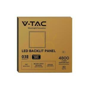 LED panel V-TAC 40W 600x600 vékony 18mm 120Lm/W VT-61041 6500K 4800lm 3 év garancia 3 év garancia 4 LED panel V-TAC 40W 600x600 vékony 18mm 120Lm/W VT-61041 6500K 4800lm 3 év garancia 3 év garancia small 4