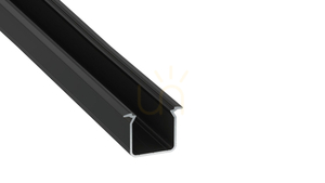 TEKKNI+ SKAGEN+ süllyeszthető LED-profil, fekete eloxált, 2,02 m small 0