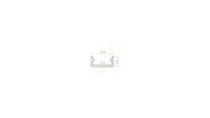 LUMINES ONI fekete lakkozott LED-profil 2,02 m 10-1762-20 small 1