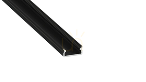 LUMINES ONI LED profil 3 m, fekete, falon kívüli / függesztett, keresztmetszet 14,4 × 6,5 mm, szalag max. 12 mm small 0