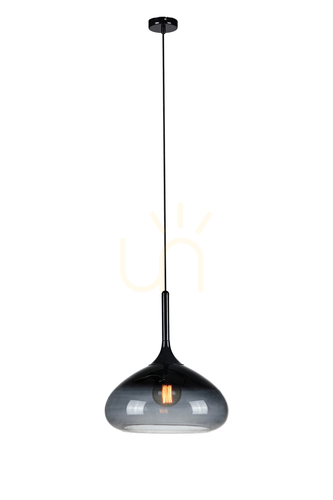 Jelölje be Függőlámpa Markslojd Cooper 106394 fekete fém üveg 40 cm
