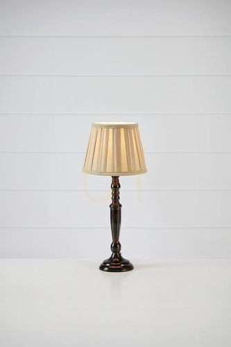 Jelölje be Asztali lámpa Markslojd Chocolat 108776 bézs sötétbarna 46 cm