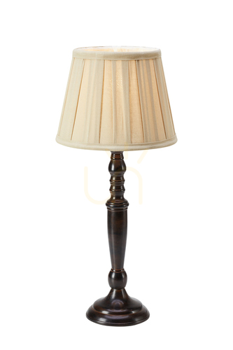 Jelölje be Asztali lámpa Markslojd Chocolat 108776 bézs sötétbarna 46 cm