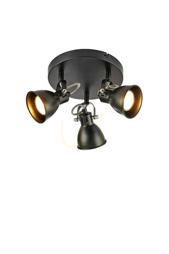 Jelölje be Plafond Markslojd MION 3L matt fekete 30 cm 108847