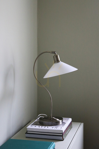 Jelölje be Asztali lámpa Markslojd VELA 108863 fehér antik sárgaréz 49 cm