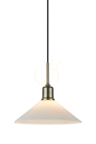 Jelölje be Függőlámpa Markslojd VELA 108867 fehér antik sárgaréz 25 cm