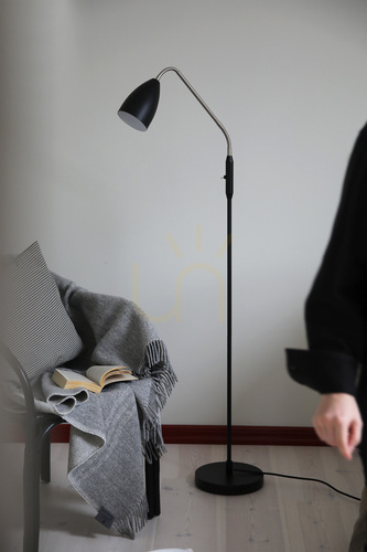 Jelölje be Padló lámpa Markslojd PATRO LED fekete acél 140 cm 108886