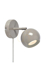 Fali lámpa Markslojd POP 108983 szürke acél GU10 18,5 cm small 0
