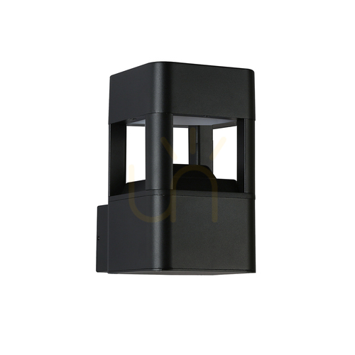 Jelölje be Italux LED kültéri fali lámpa fekete alumínium 10W 3000K OWL-5215-3K