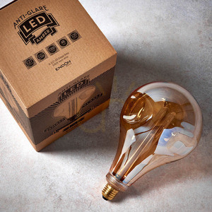 LED Globe lámpa Endon E27 borostyán üveg 2,5W 24,3 cm small 4