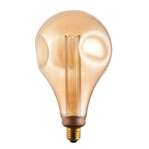 LED Globe lámpa Endon E27 borostyán üveg 2,5W 24,3 cm small 5