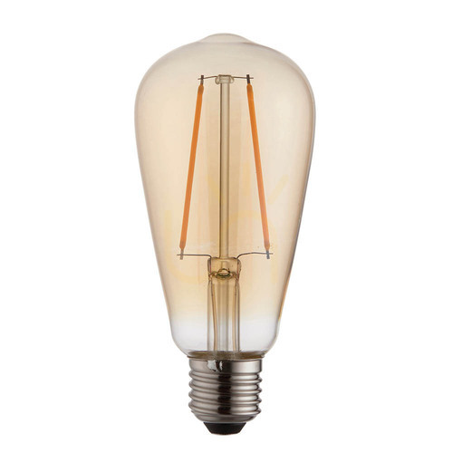 Jelölje be E27 LED izzószál körte 2W borostyán Endon