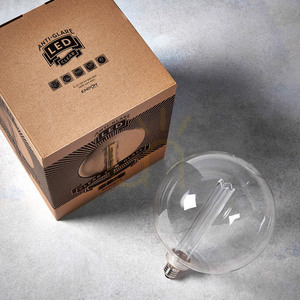 Endon átlátszó üveg Globe E27 dekor izzó 2,8 W 20 cm small 7