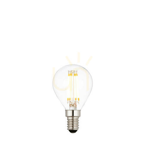 Jelölje be E14 LED izzószál golf izzó átlátszó Endon